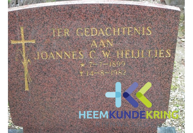 Grafstenen kerkhof Herwen Coll. HKR (102) J.C.W.Heijltjes
